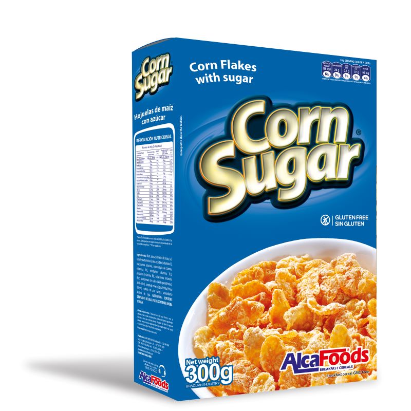Corn Sugar de Maiz con Vitaminas Sin Gluten 300 grs Marca AlcaFoods
