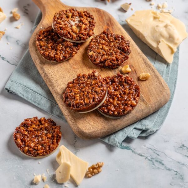 Galletas Florentinas Nueces y Chocolate Blanco, Keto, Sin Azúcar Añadida, 180 g, Tremus - Imagen 4