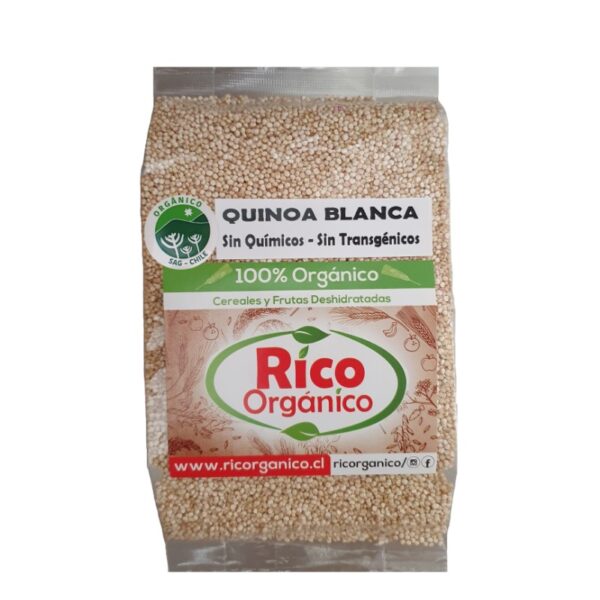 Quinoa Blanca Orgánica 500 grs Marca Ricorganico