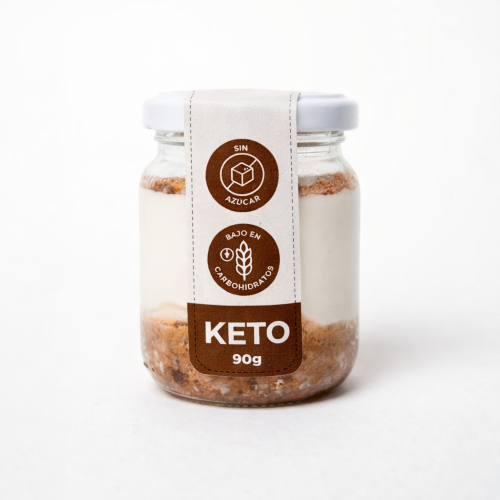 Postre Tiramisú Keto, Sin Azúcar Añadida, 92 g, Tremus
