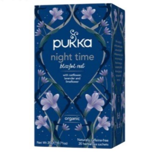 Mix de Infusión Night Time/ Relajante Nocturno 20 bolsas Marca Pukka