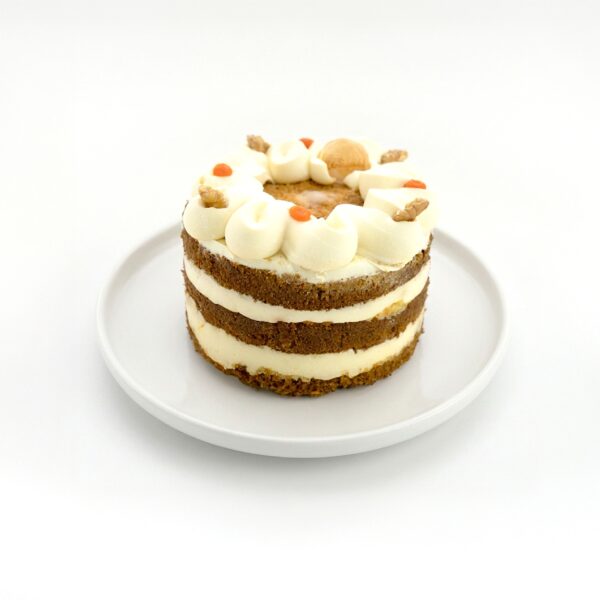 Torta Angélica (Carrot Cake), Keto, Sin Azúcar Añadida, 1025 g, Tremus