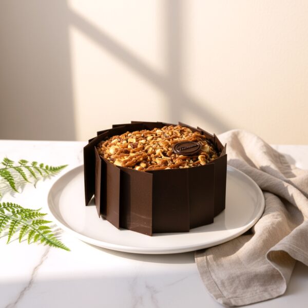 Torta Eloisa (Praliné de Avellanas), Keto y Vegana, 1140 g Marca Tremus
