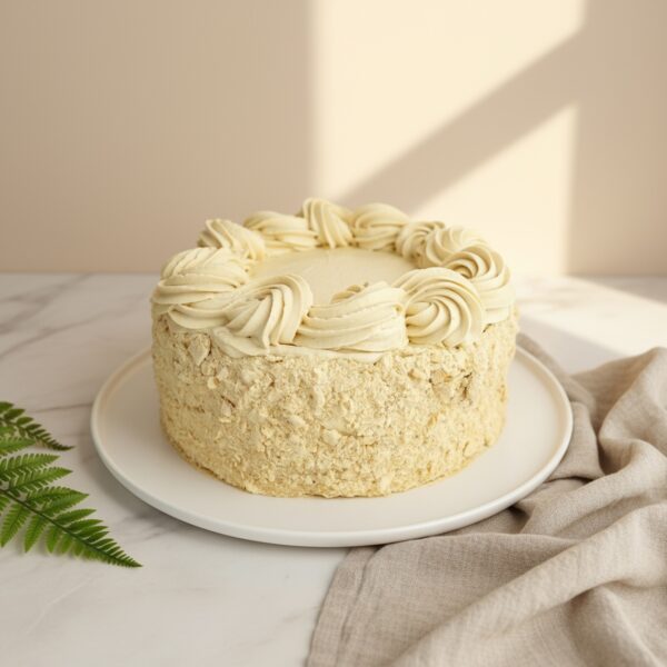 Torta Andrea (Hojarasca, Lucuma y Manjar), Sin Azúcar Añadida, 1900 g, Tremus