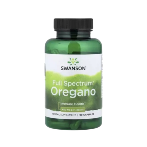 Full Spectrum Oregano 450 mg 90 cap Marca Swanson