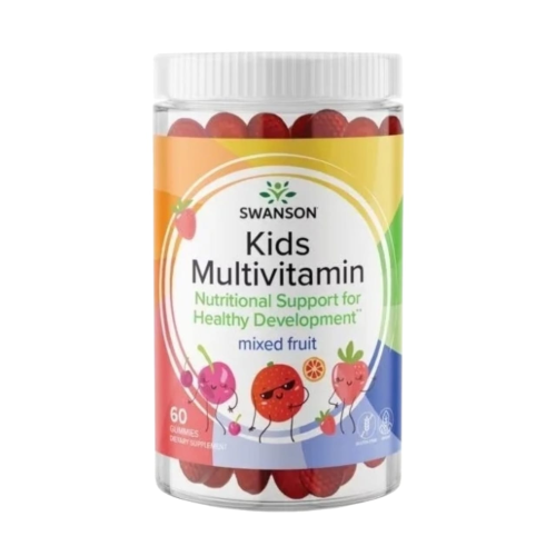 Multivitaminico Kids 60 Gomitas Libre de Gluten Marca Swanson