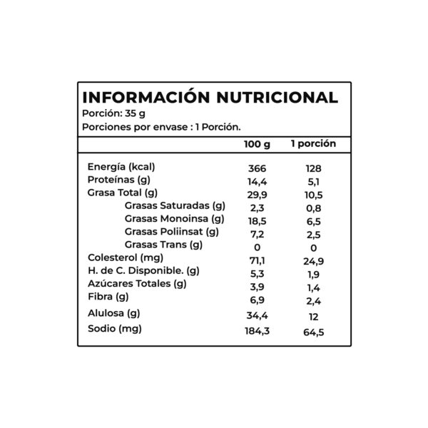 Mini Cookie Almendra y Vainilla, Keto Proteico, 35 g, Tremus 3 Mini Cookie Almendra y Vainilla keto proteico 2