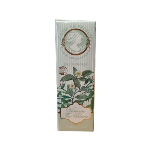 Agua de Perfume Fragancia Te Blanco de Verbena 60ml Marca Jeanne en Provence