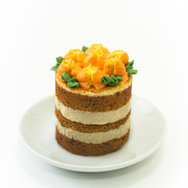 Mini Torta Carrot Cake, Keto, Día Madre, Tremus