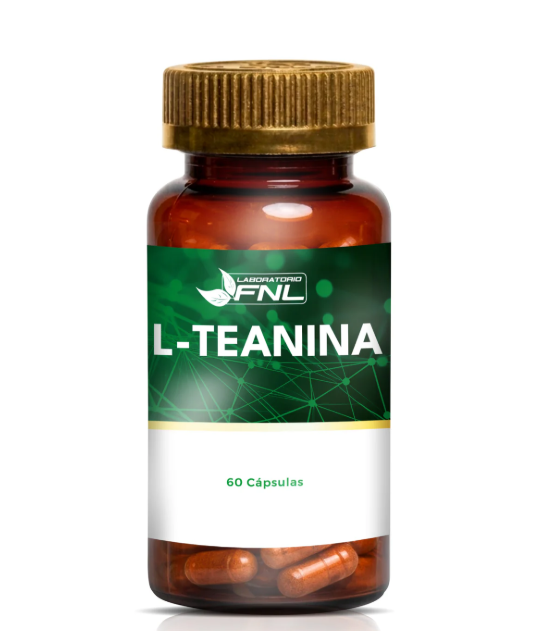 L - Teanina 60 cápsulas marca FNL 1 L - Teanina 60 cápsulas marca FNL
