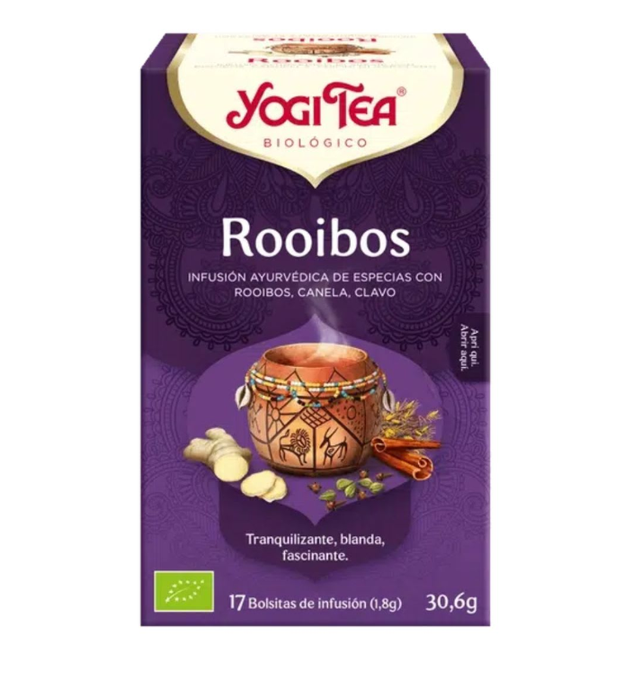 Infusion Rooibos 17 bolsas Marca YogiTea 1 Infusion Rooibos 17 bolsas Marca YogiTea
