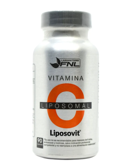 Vitamina C Liposomal 90 cápsulas marca FNL 1 Vitamina C Liposomal 90 cápsulas marca FNL