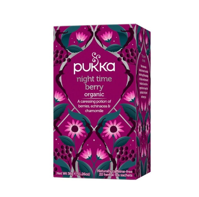 Mix de Infusión Night Time Berry 20 bolsas Marca Pukka 1 Mix de Infusión Night Time Berry 20 bolsas Marca Pukka